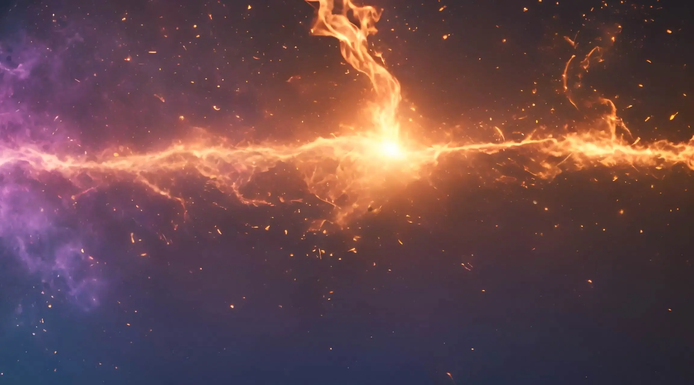 Galactic Burst Interstellar Nebula Animation